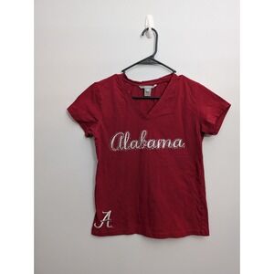 A4 ALABAMA CRIMSON TIDE LADIEs Med VNECK SHIRT Roll Tide